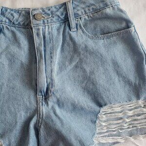 NWT Hollister Relaxed High Rise "MOM" Short shorts